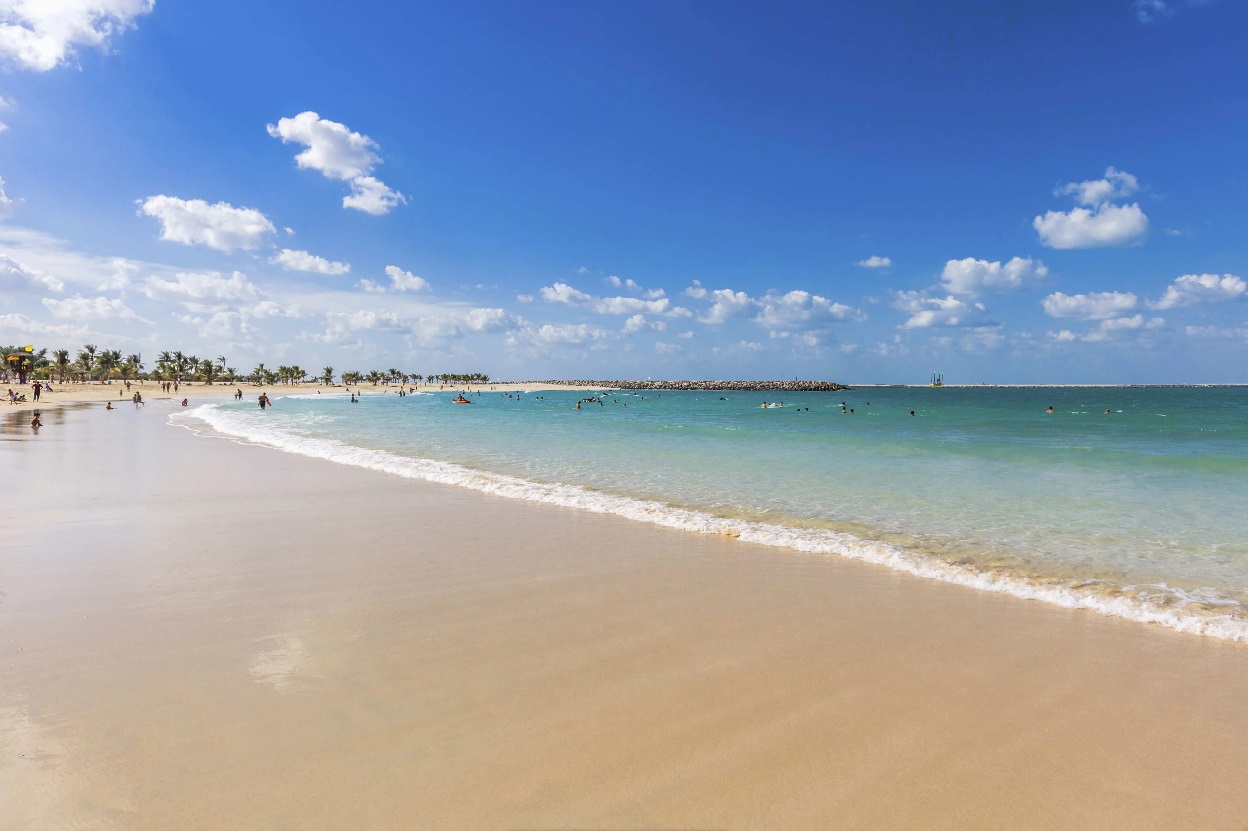 al mamzar beach park in Dubai