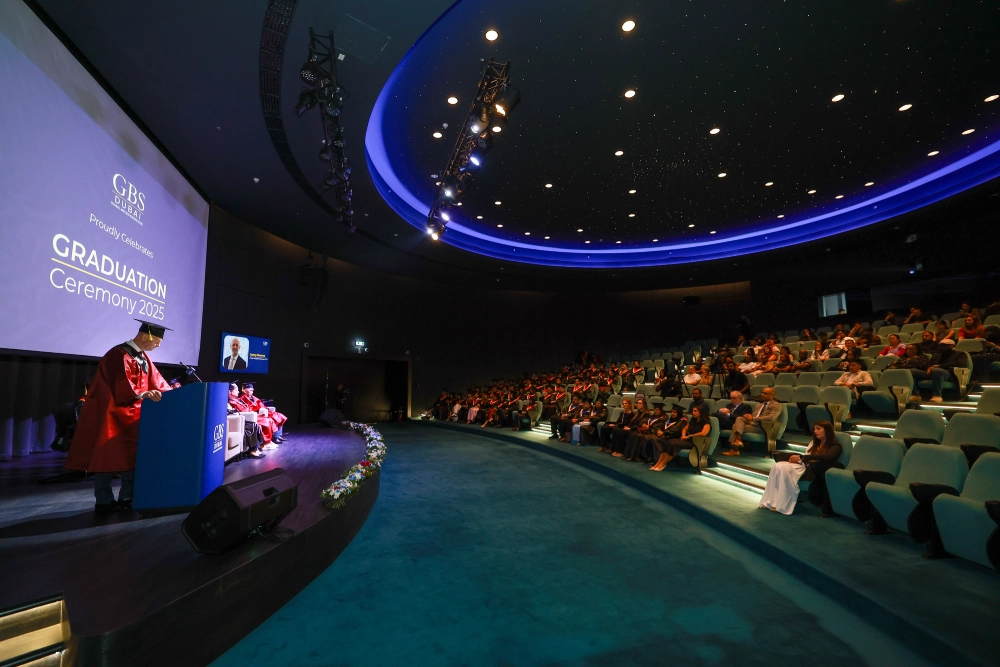 Audience at the GBS Dubai graduation ceremony