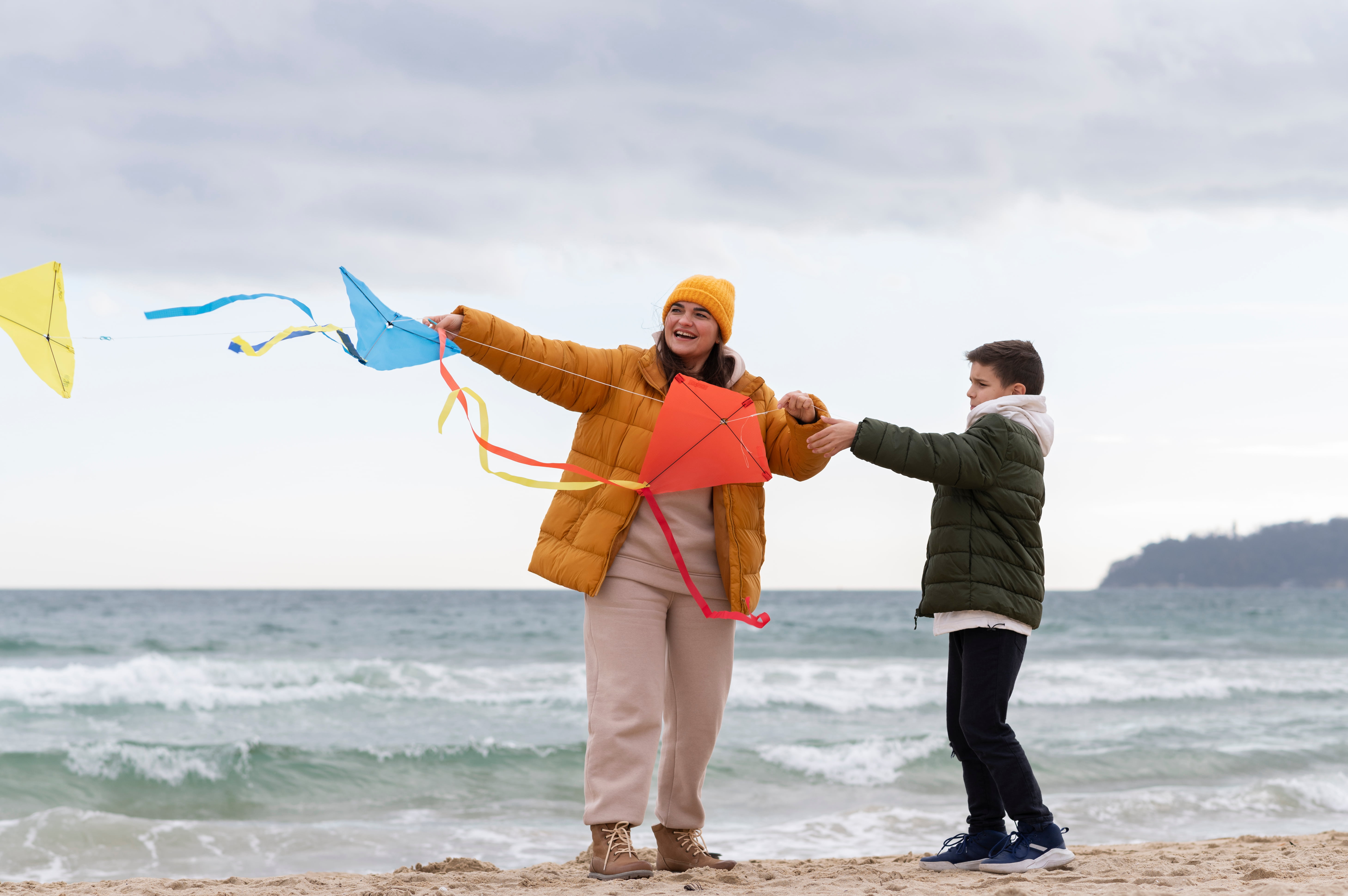 Kite beach in Dubai